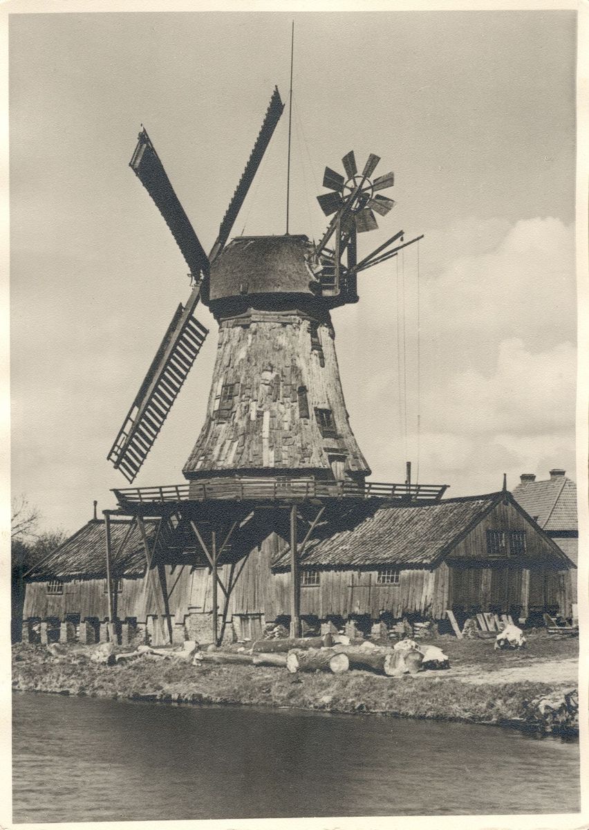 Historische Aufnahme der Sägemühle Concordia
